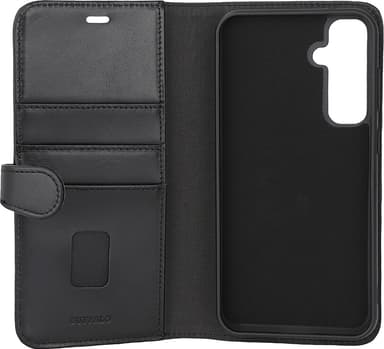 Buffalo Samsung S23 FE 5G 2in1 Leather lompakkokotelo (musta)