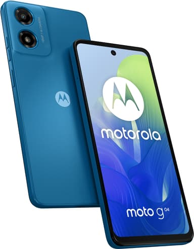 Motorola G04 älypuhelin 4/64 GB (sininen)