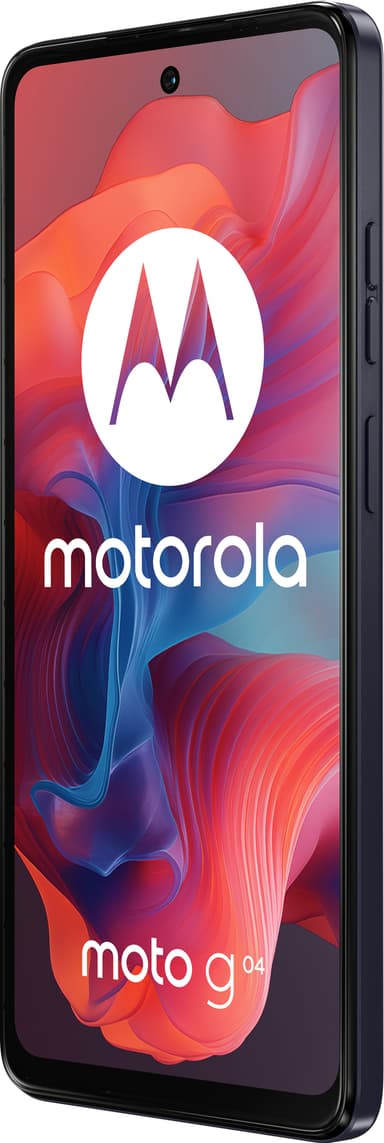 Motorola G04 älypuhelin 4/64 GB (musta)