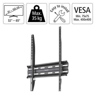 Hama 65” Fixed TV seinäteline