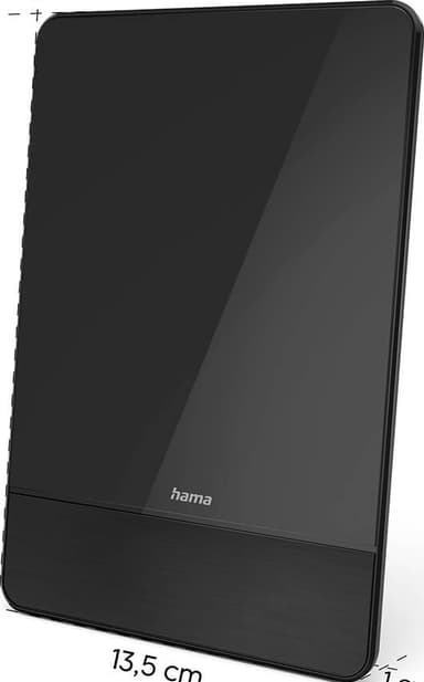 Hama 45 DVB-T/DVB-T2 Flat Active antenni sisätiloihin