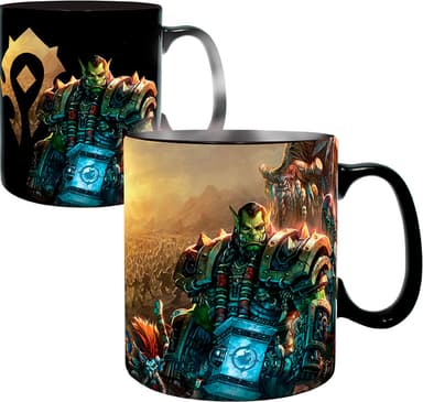 Play World of Warcraft Azeroth lämpöön reagoiva muki