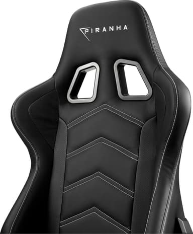 Piranha Attack V2 pelituoli (musta)