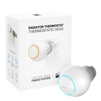 Fibaro termostaatti lämpöpatteriin
