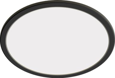 Philips Superslim SceneSwitch plafondivalaisin 15 W (musta)