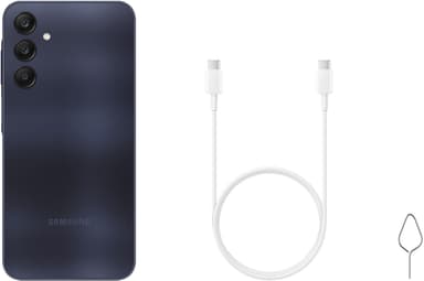 Samsung Galaxy A25 5G älypuhelin 6/128 GB (musta)