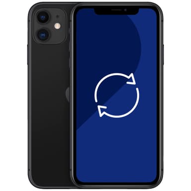 Kunnostettu iPhone 11 älypuhelin 64 GB (musta)