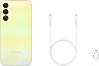 Samsung Galaxy A25 5G älypuhelin 6/128 GB (keltainen)