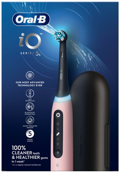 Oral-B iO 5s sähköhammasharja 414940 (Blush Pink)