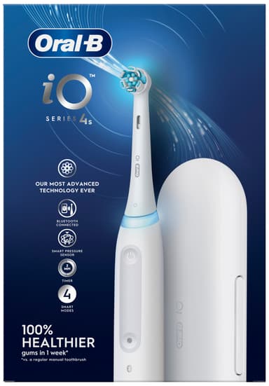Oral-B iO 4s sähköhammasharja 414865 (valkoinen)