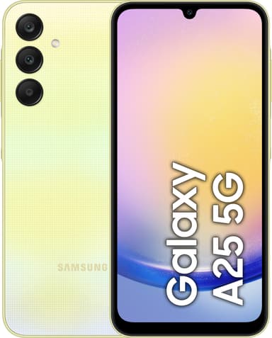 Samsung Galaxy A25 5G älypuhelin 8/256 GB (keltainen)