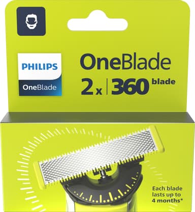 Philips OneBlade 360 vaihtoterä QP420/50 (2 kpl)
