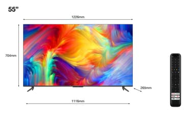TCL 55'' P830 4K LED Google älytelevisio