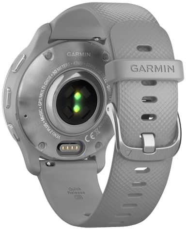 Garmin Venu 2 Plus AMOLED älykello (puuteriharmaa)