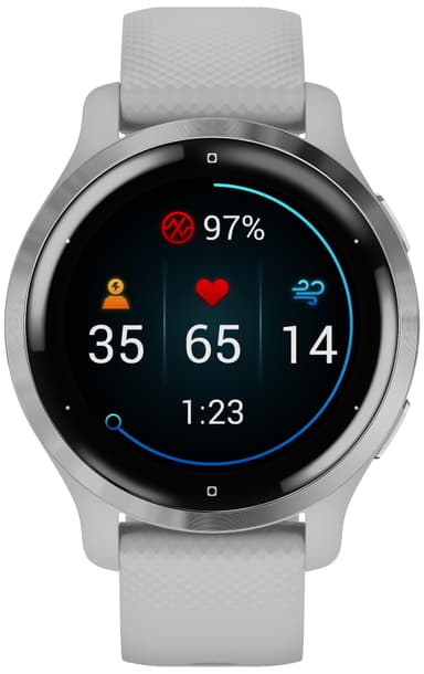 Garmin Venu 2S AMOLED älykello (sumuharmaa)