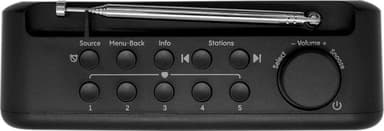 Pure Elan One2 digitaaliradio (musta)