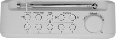 Pure Elan One2 digitaaliradio (valkoinen)