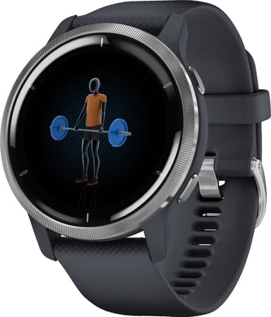 Garmin Venu 2 AMOLED älykello (sininen)