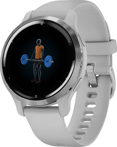 Garmin Venu 2S AMOLED älykello (sumuharmaa)