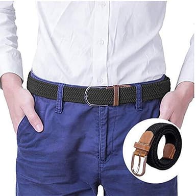 Vävt Stretch Seamless Bälte Harmaa