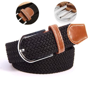 Vävt Stretch Seamless Bälte Harmaa