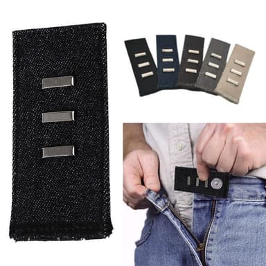 Byxor byxor midjeförlängare knappförlängare elastisk 4-pack