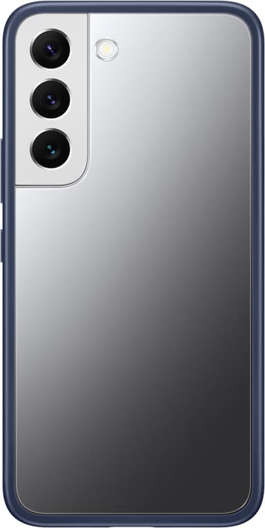 Samsung S22 kehystetty suojakuori (sininen)