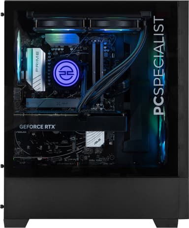 PCSpecialist Prime 350 R7-7X/16/1000/4070 Super pelitietokone
