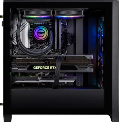 PCSpecialist Ultra 621 i7/32/2000/4080 Super pelitietokone