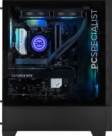 PCSpecialist Prime 360 i7/16/1000/4070 Ti Super pelitietokone