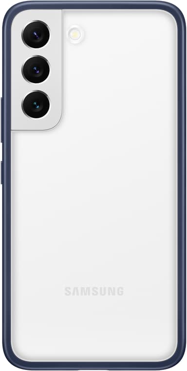 Samsung S22 kehystetty suojakuori (sininen)