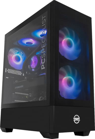 PCSpecialist Prime 360 i7/16/1000/4070 Ti Super pelitietokone