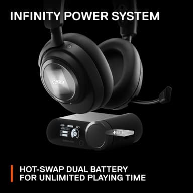 SteelSeries Arctis Nova Pro langattomat pelikuulokkeet (PS5, musta)