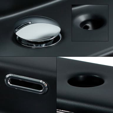 ML-Design mattamusta keraaminen pesuallas 510x360x130mm
