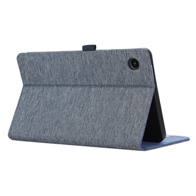 SKALO Samsung Tab A9 Kangaskotelo - Sininen