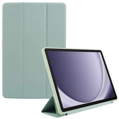 SKALO Samsung Tab A9 Trifold Suojakotelo - Vaaleanvihreä