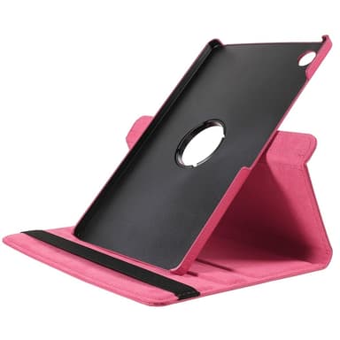 SKALO Samsung Tab A9+ 360 Litchi Suojakotelo - Cerise
