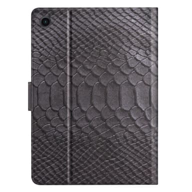 SKALO Samsung Tab A9 Croco PU-nahkainen Lompakkokotelo - Musta