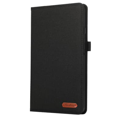 SKALO Samsung Tab A9 Kangaskotelo - Musta