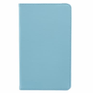 SKALO Samsung Tab A9 360 Litchi Suojakotelo - Turkoosi