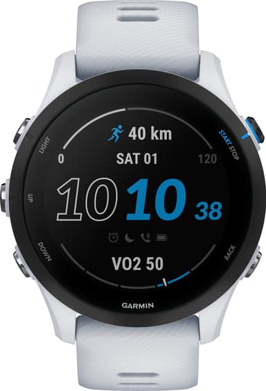 Garmin Forerunner 255 Music urheilukello (valkoinen)