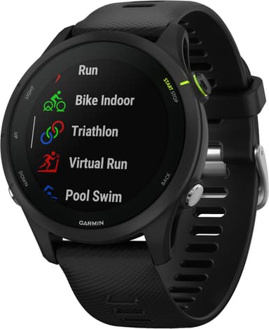 Garmin Forerunner 255 Music urheilukello (musta)