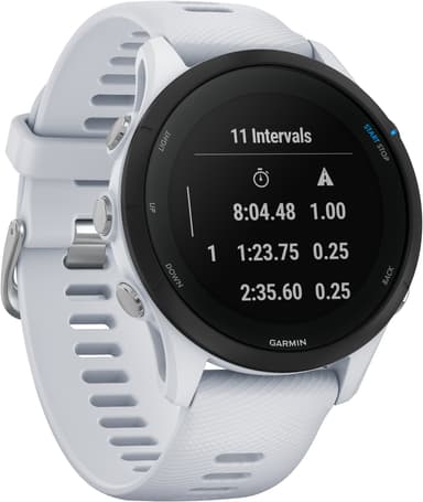 Garmin Forerunner 255 Music urheilukello (valkoinen)