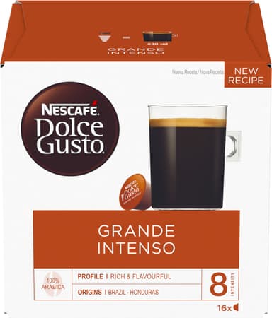Nescafe Dolce Gusto - Grande Intenso kahvikapselit