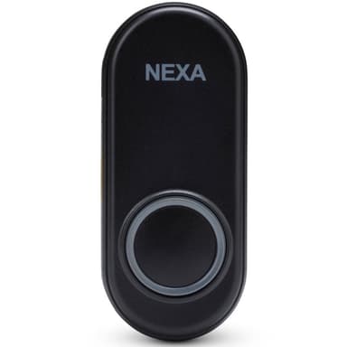 nexa MLT-1925 Dörrklocka tryckknapp Svart