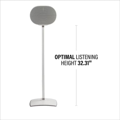 SANUS Floor Stand for Sonos ERA300 Single White