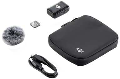 DJI Mic 2 langaton mikrofonivastaanotin (musta)