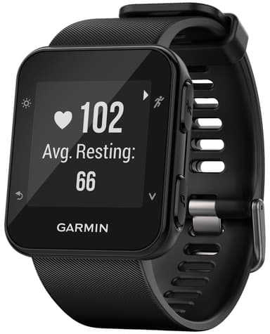 Garmin Forerunner 35 GPS urheilukello musta Gigantti verkkokauppa