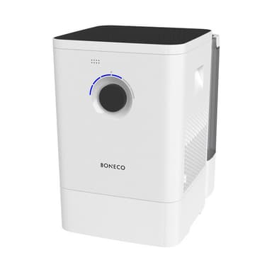 Boneco W400 -hybridi-ilmanpesukone ja -kostutin sovelluksella
