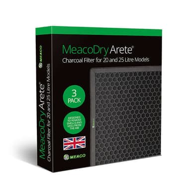 Hiilisuodatin Meaco Arete® One 10 / 12L (3 kpl.)